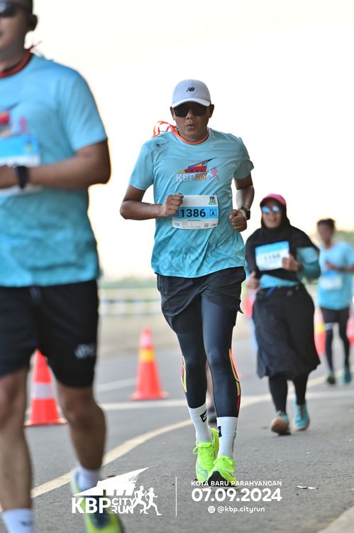 Race photo from KBP City Run 2024