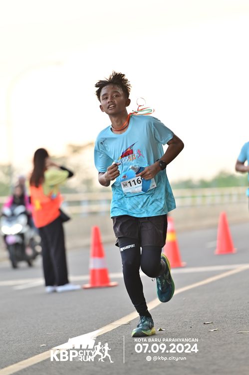 Race photo from KBP City Run 2024