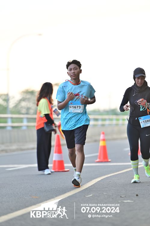 Race photo from KBP City Run 2024
