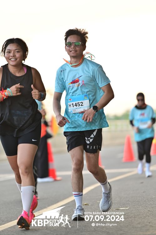 Race photo from KBP City Run 2024