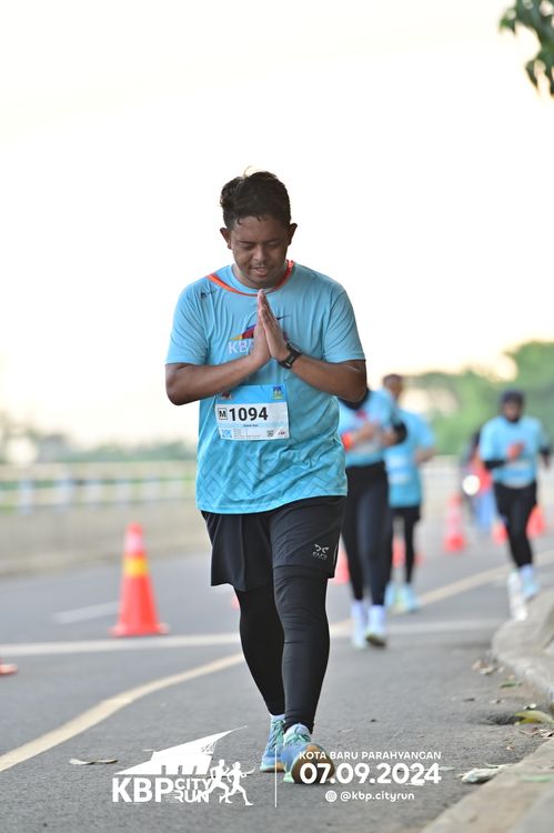 Race photo from KBP City Run 2024