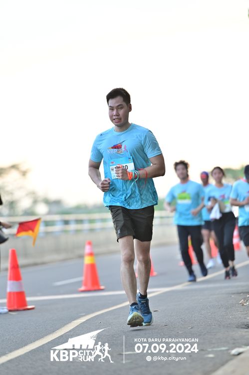 Race photo from KBP City Run 2024