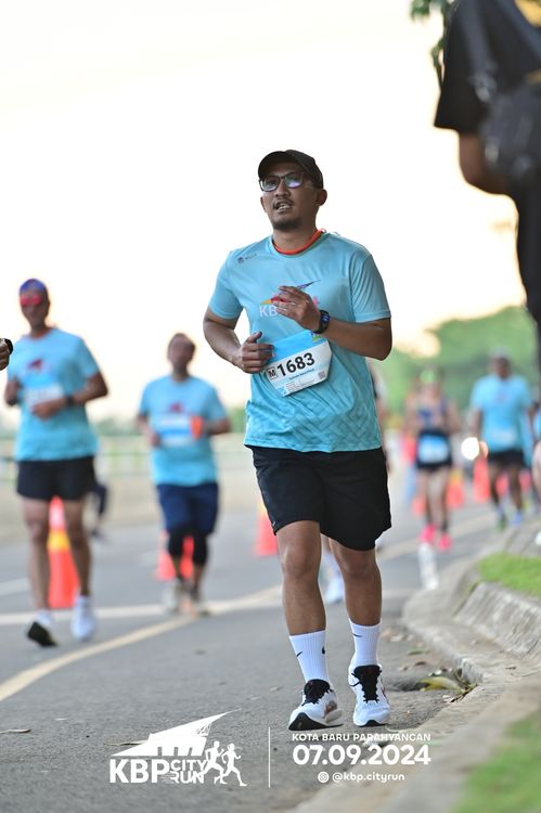 Race photo from KBP City Run 2024
