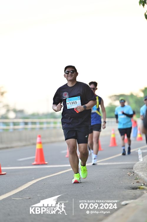 Race photo from KBP City Run 2024