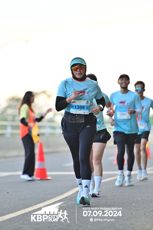 Race photo from KBP City Run 2024