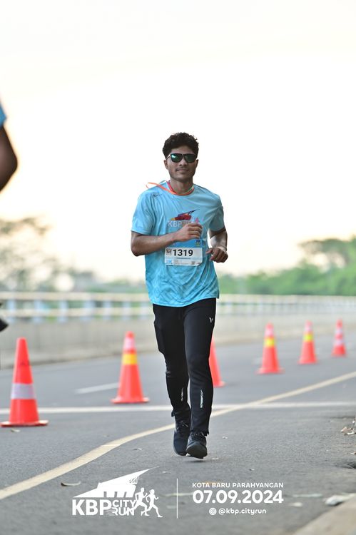 Race photo from KBP City Run 2024