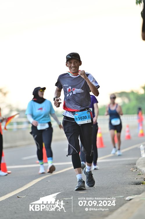 Race photo from KBP City Run 2024