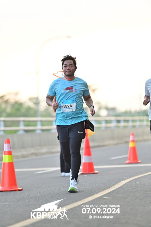 Race photo from KBP City Run 2024