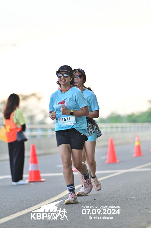 Race photo from KBP City Run 2024