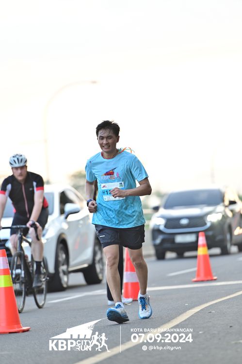 Race photo from KBP City Run 2024