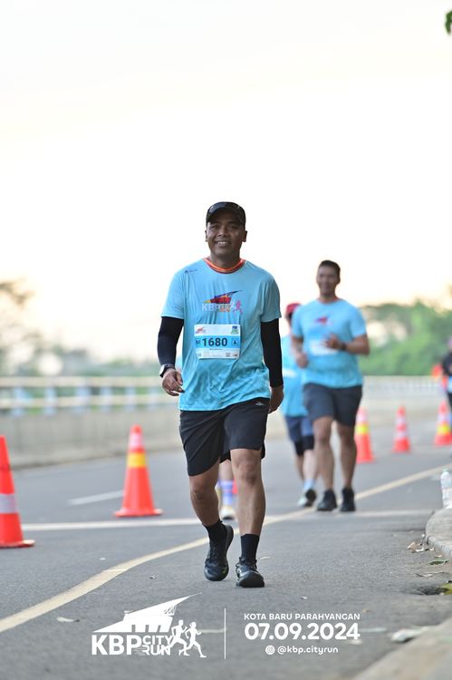Race photo from KBP City Run 2024
