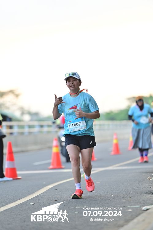 Race photo from KBP City Run 2024