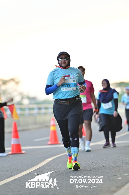 Race photo from KBP City Run 2024