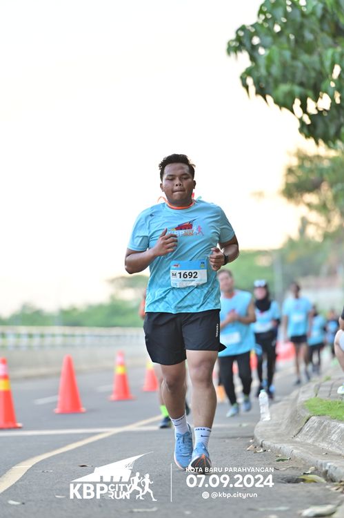 Race photo from KBP City Run 2024