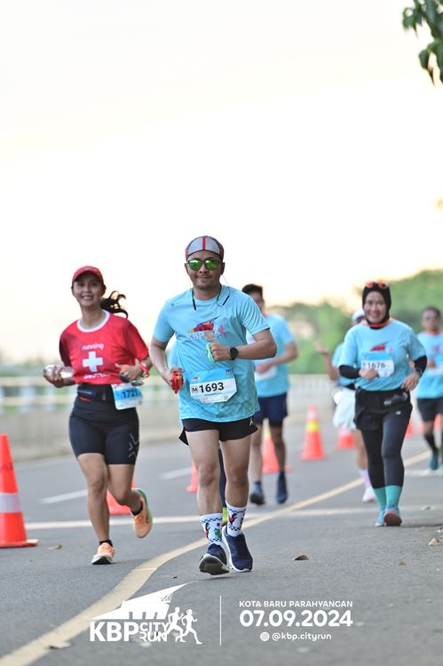 Race photo from KBP City Run 2024