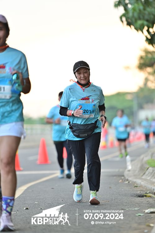 Race photo from KBP City Run 2024