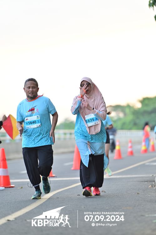 Race photo from KBP City Run 2024