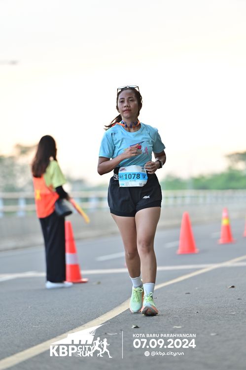 Race photo from KBP City Run 2024