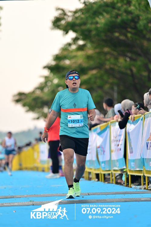 Race photo from KBP City Run 2024