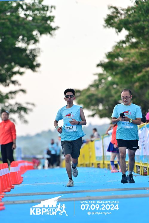 Race photo from KBP City Run 2024