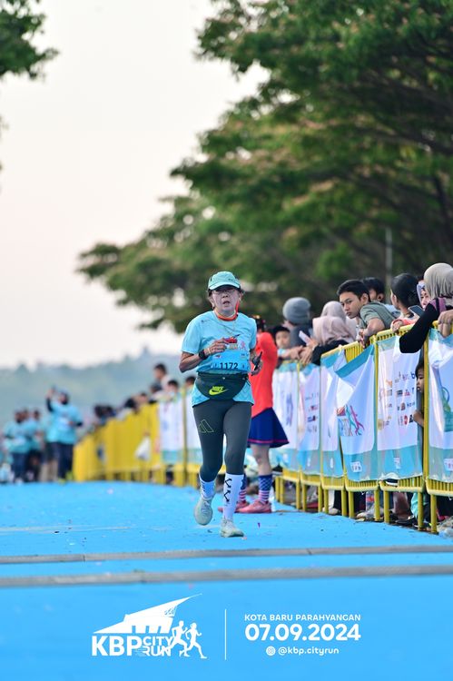 Race photo from KBP City Run 2024