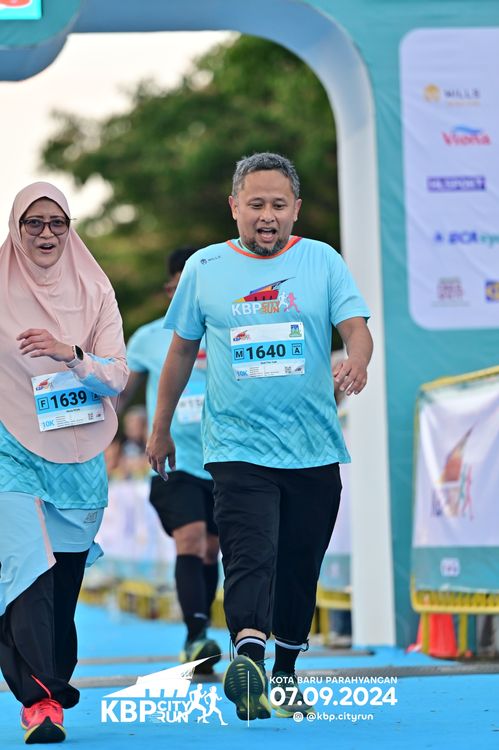 Race photo from KBP City Run 2024
