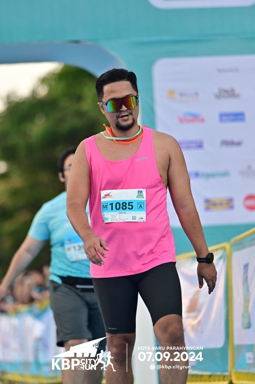 Race photo from KBP City Run 2024