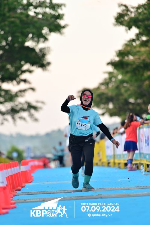 Race photo from KBP City Run 2024
