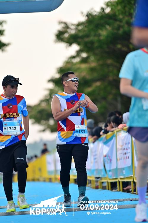 Race photo from KBP City Run 2024