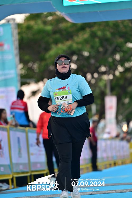 Race photo from KBP City Run 2024