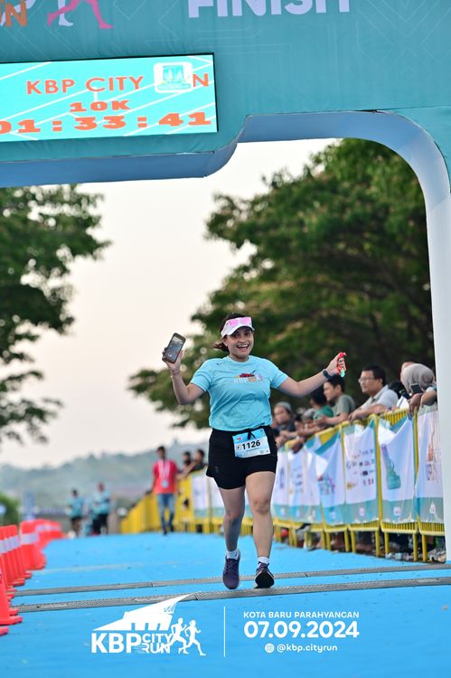 Race photo from KBP City Run 2024