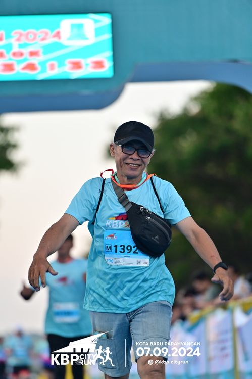 Race photo from KBP City Run 2024