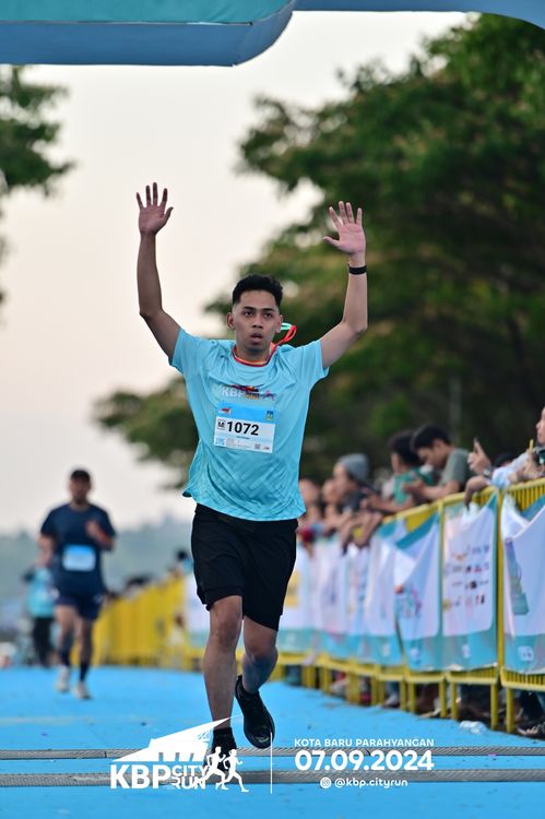 Race photo from KBP City Run 2024