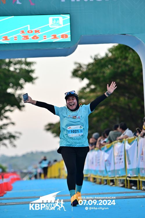 Race photo from KBP City Run 2024