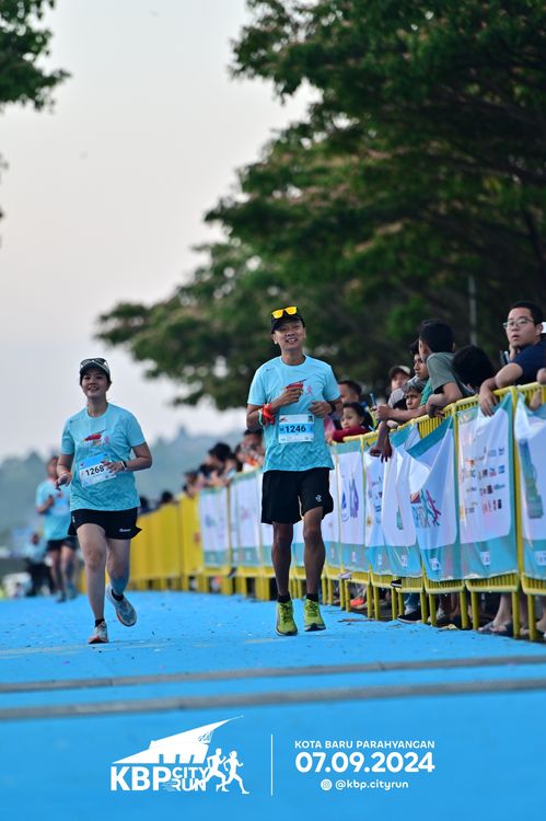 Race photo from KBP City Run 2024