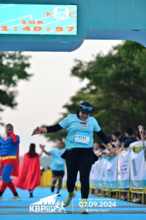 Race photo from KBP City Run 2024