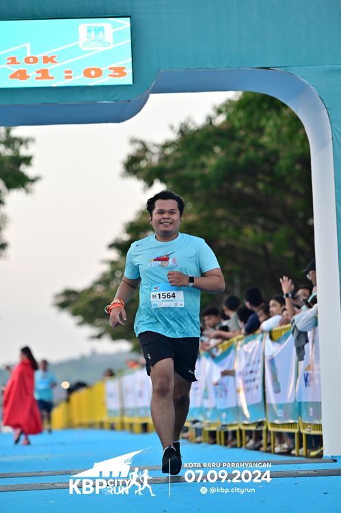 Race photo from KBP City Run 2024