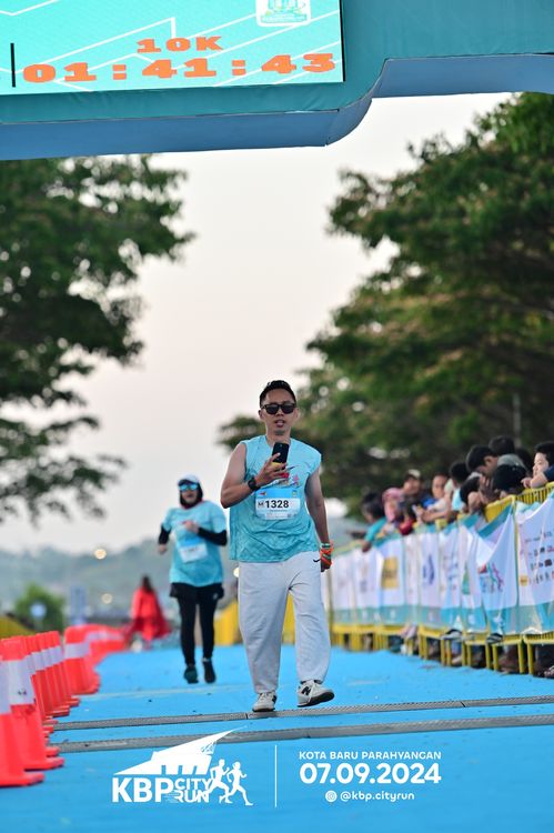 Race photo from KBP City Run 2024
