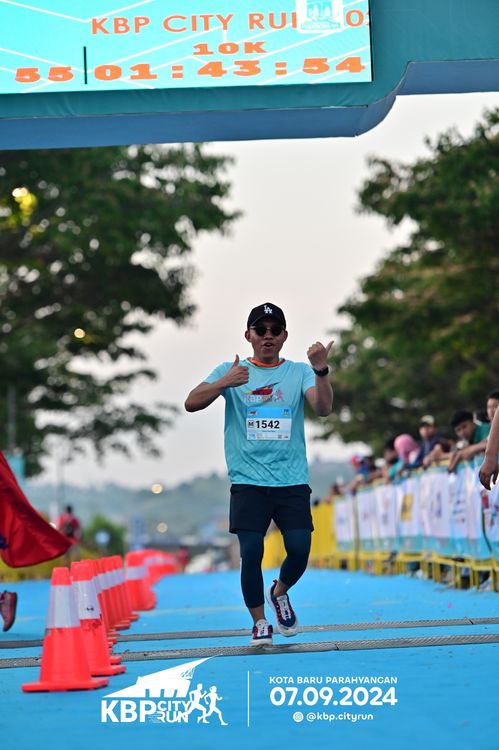Race photo from KBP City Run 2024