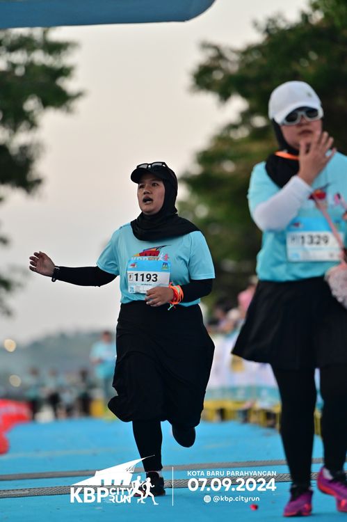 Race photo from KBP City Run 2024