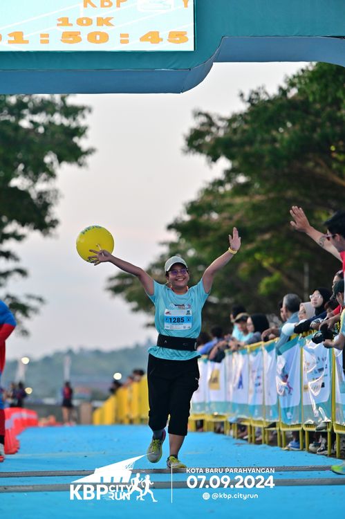 Race photo from KBP City Run 2024
