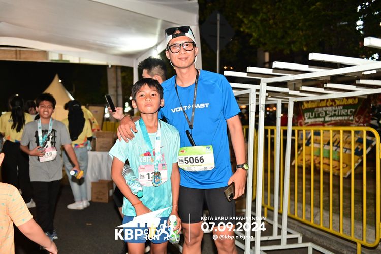 Race photo from KBP City Run 2024
