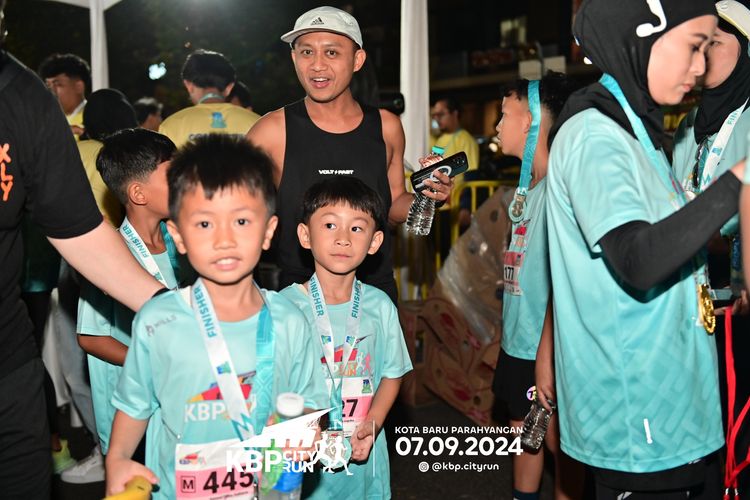 Race photo from KBP City Run 2024