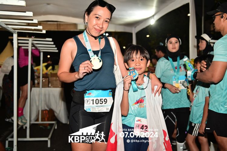 Race photo from KBP City Run 2024