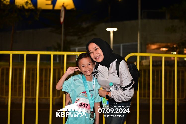 Race photo from KBP City Run 2024