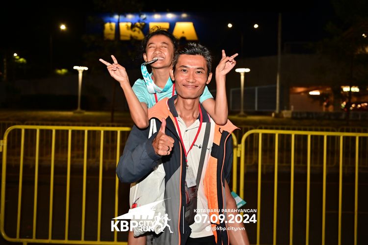 Race photo from KBP City Run 2024
