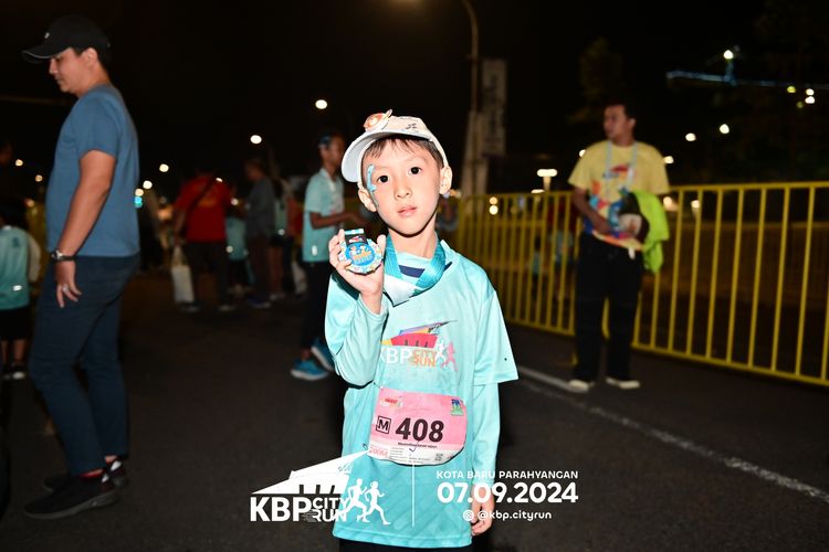 Race photo from KBP City Run 2024
