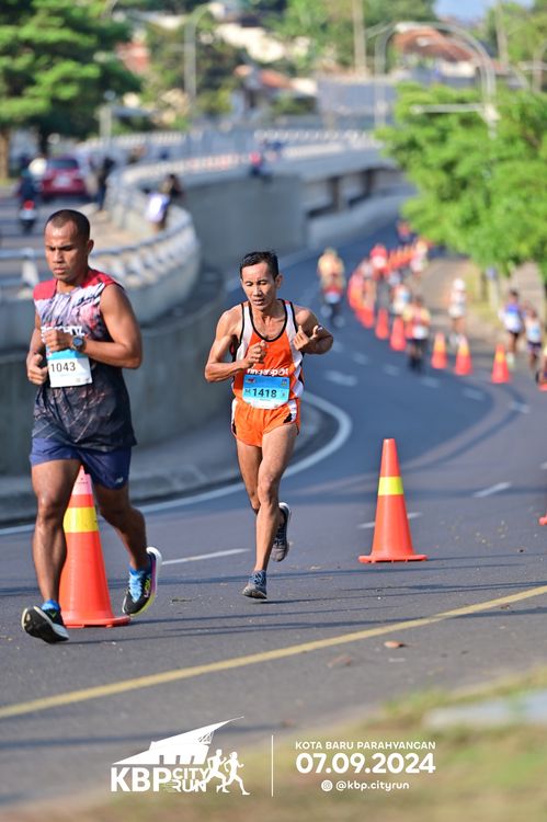Race photo from KBP City Run 2024