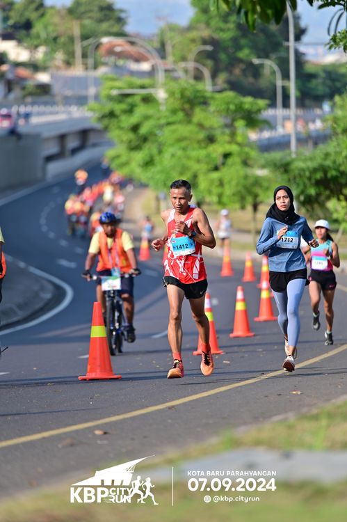 Race photo from KBP City Run 2024