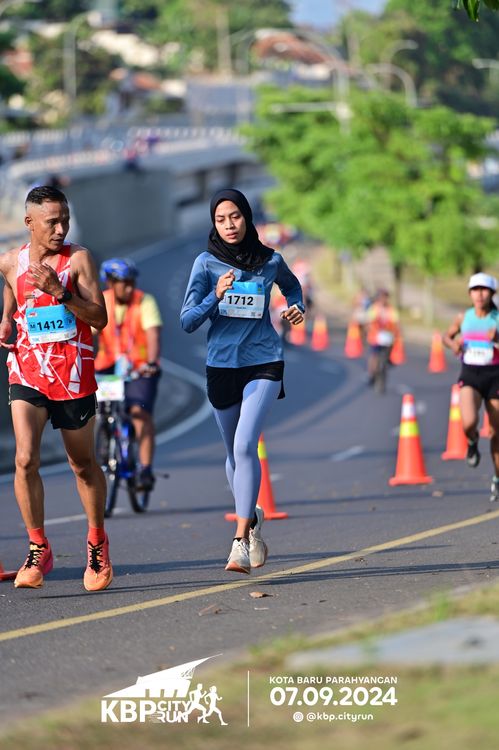 Race photo from KBP City Run 2024